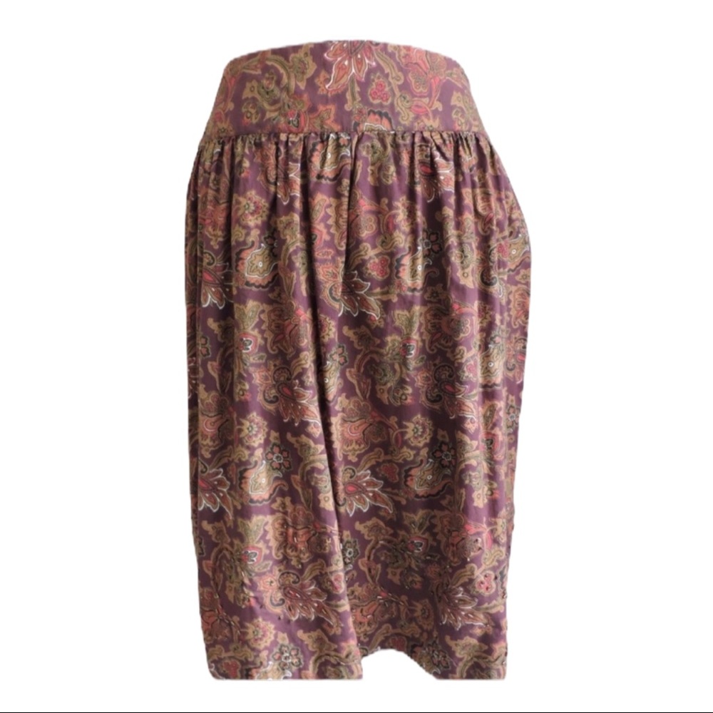 Ishyu Boho Paisley Skirt Womens 6 - Picture 3 of 8